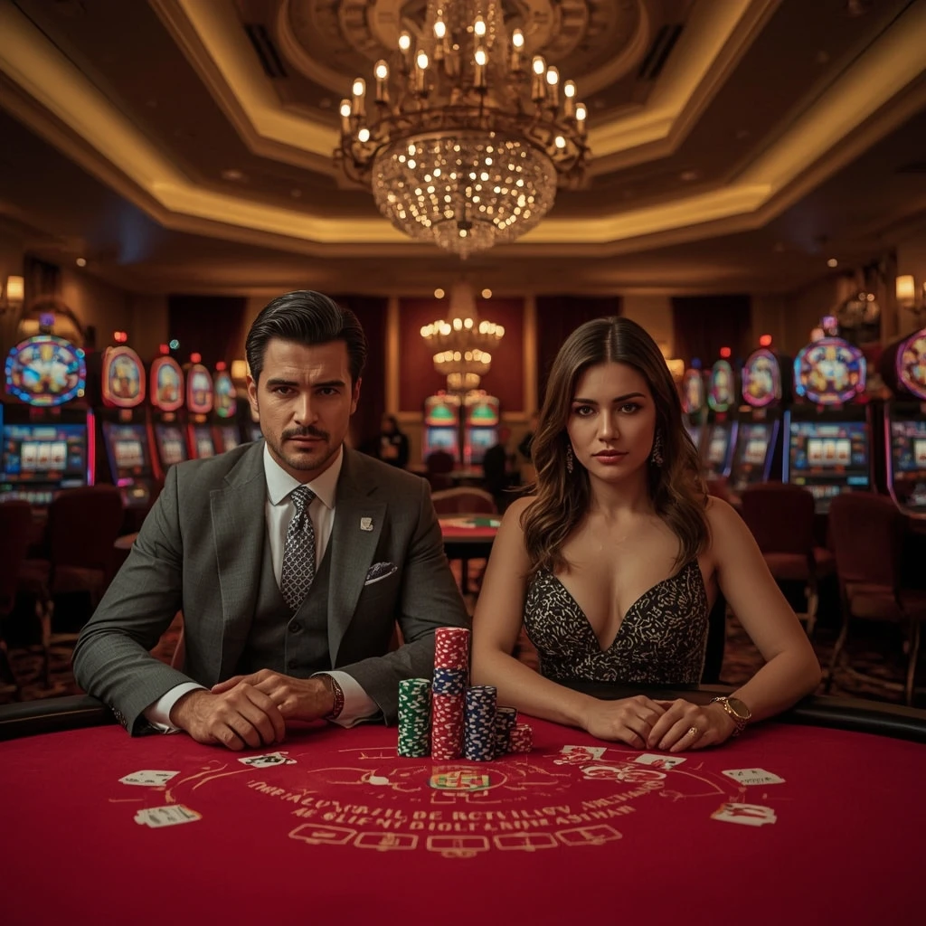 Due giocatori di poker al Winorama Casino